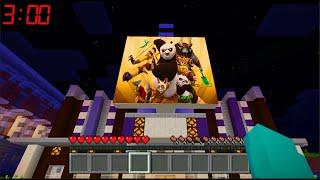 SCHAUE NIEMALS um 3 UHR NACHTS KUNG FU PANDA FILM in Minecraft