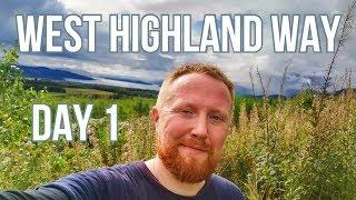 The West Highland Way - Day 1 - Hiking in Scotland