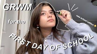 GRWM FOR THE FIRST DAY SCHOOL *8th grade* *in person*