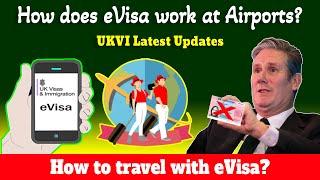 How to travel with eVisa | How does eVisa work at Airports #evisa