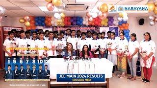 Unveiling Victories: JEE Main 2024 Results Success Meet!