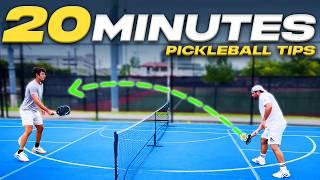 20 Minutes of Valuable Advanced Pickleball Lessons
