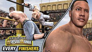 WWE Legends of WrestleMania Every Finisher!