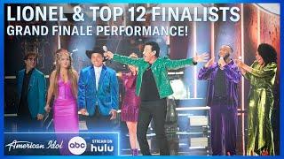 Lionel Richie Sings "Running With The Night" With The American Idol Top 12 - American Idol 2024
