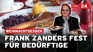 Weihnachtsfest für Obdachlose und Bedürftige: Frank Zander lädt ins Estrel