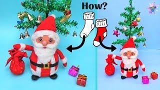 DIY: How to make Santa Claus with Old Socks/ Easy Christmas Craft 2020