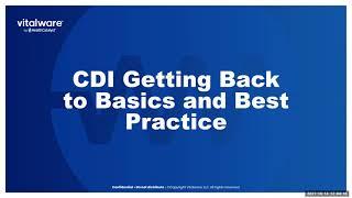 Clinical Documentation Improvement: Getting Back to Basics & Best Practice