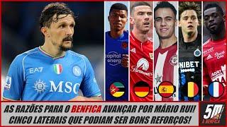 As razões para o interesse do Benfica em Mário Rui! ● 5 soluções para a lateral esquerda do Benfica!