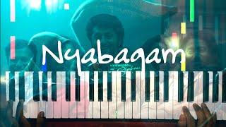 Nyabagam | Varshangalkku Shesham | piano cover  |