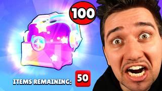 REKORD!!  OTEVÍRÁM 100x ULTRA BOX! | Brawl Stars