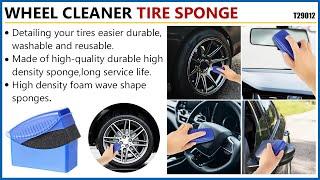 T29012 TIROFLX Revamp Your Wheels With The Ultimate Wheel Cleaner And Tire Sponge