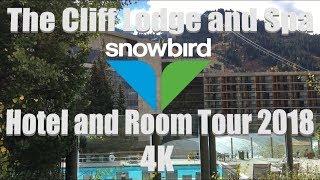 The Cliff Lodge and Spa | Snowbird, Utah | Hotel and Room Tour 2018 | 4K