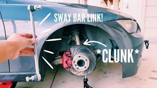 BMW E90 E92 Sway Bar End Link Replacement! | 328i 335i M3