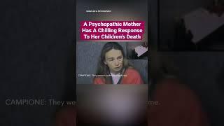 Psychopathic Mother’s Chilling Response to Her Children’s Death | #shorts