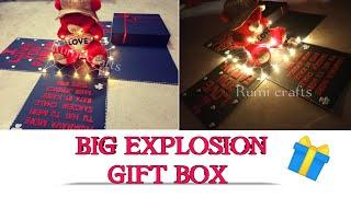 Huge Explosion Box  | Big Surprise Box | Balloon Explosion box | Rumi crafts