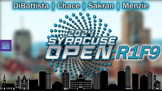 2024 Syracuse Open | R1 F9 | DiBattista, Chace, Sakran, Menzie | Gatekeeper Media