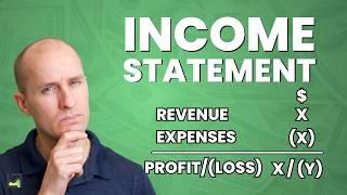 The INCOME STATEMENT Explained (Profit & Loss / P&L)