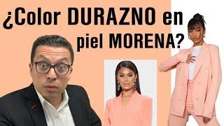 Cómo usar el Color DURAZNO  si eres de piel MORENA o TRIGUEÑA