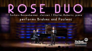 ROSE DUO - Zachary Gassenheimer and Charles Roberts | Glenn Gould School 2023 Chamber Competition