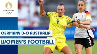  Germany vs Australia  | Women's football group stage | Paris 2024 Highlights