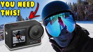 DJI Action 4 The Best Snowboarding Camera of 2024 ?