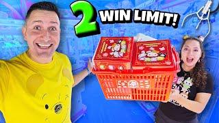 We Kept WINNING The Claw Machine Limit!