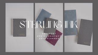 Sterling Ink 2025 Passport and N1 Common Planner Initial Thoughts