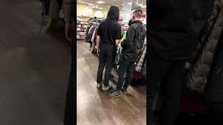 Roma shoplifter caught by staff ‼️