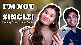 I'M IN A RELATIONSHIP! Telling friends and family | Jen Barangan