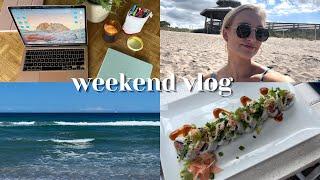 WEEKEND VLOG | med-surg clinical, visiting family