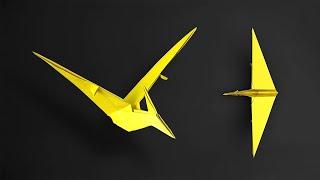 Origami Pterosaur: Pterodactyl - How to Fold