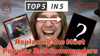 Top 5 Most Popular RED Commanders (and what to play instead) | CCO Podcast | EDH | MTG