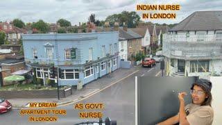 MY DREAM APARTMENT TOUR IN LONDON AS GOVT. NURSE