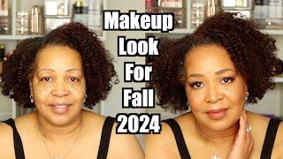 Fall Makeup Look 2024  (Mostly Affordable) | Mature Skin | Over 40 & 50