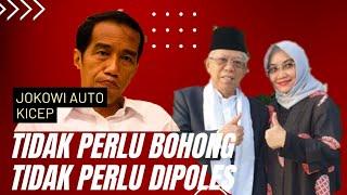 SINDIRAN MENOHOK WAPRES MA'ARUF AMIN YANG ENGGAN SEPERTI JOKOWI