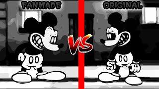 FNF': Vs Mickey Mouse Mod - Really Happy (Official VS Fanmade) (old vs new)