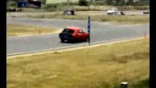 Ford Capri spinning out