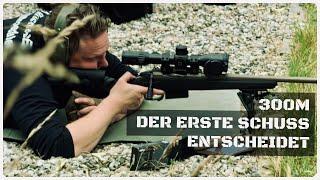 300m Challenge - Nur ein Versuch! Was können SetUp und Schütze - Standard Jagdgewehr auf 300m