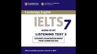 IELTS 7 Listening Test 2