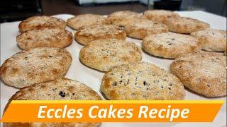 Eccles Cakes how to Recipe Demonstration in the Bakery