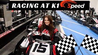 Adrenaline Junkie Displays  Epic Racing Skills at K1 Speed! #rachelpizzolato #youtubeshorts #racing