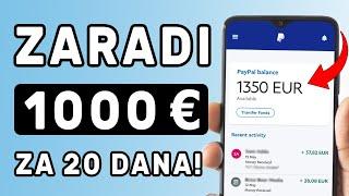 Kako Zaraditi 1000€ Preko Interneta (BEZ ULAGANJA)