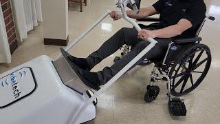 Wheelchair Exercises on the VibeTech 3