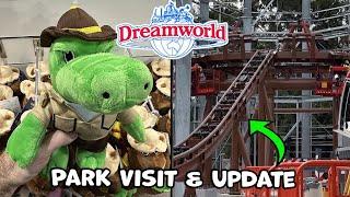 Dreamworld Gold Coast | New Roller Coaster Ride Progress, Park Update & More!