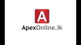 How to register on ApexOnline.lk