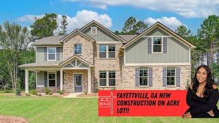 Discover the Stunning New Build in Fayetteville, GA!