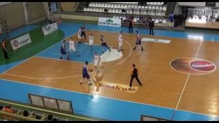 Feni Industri - Strumica Milos Andrejevic Shirt Blue No. 6  19 pts 6reb 3st 1as 24eff