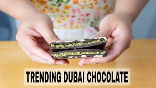 Trending Dubai Chocolate | How to Make the Viral Dubai Chocolate