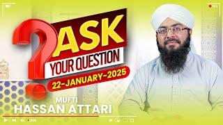  Live: Darulifta Ahlesunnat | Mufti Hassan Attari | Get The Solution To Your Problems #live