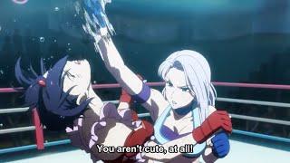 2 Beautiful girls in a Boxing Match — Akiba Maid War Episode 3